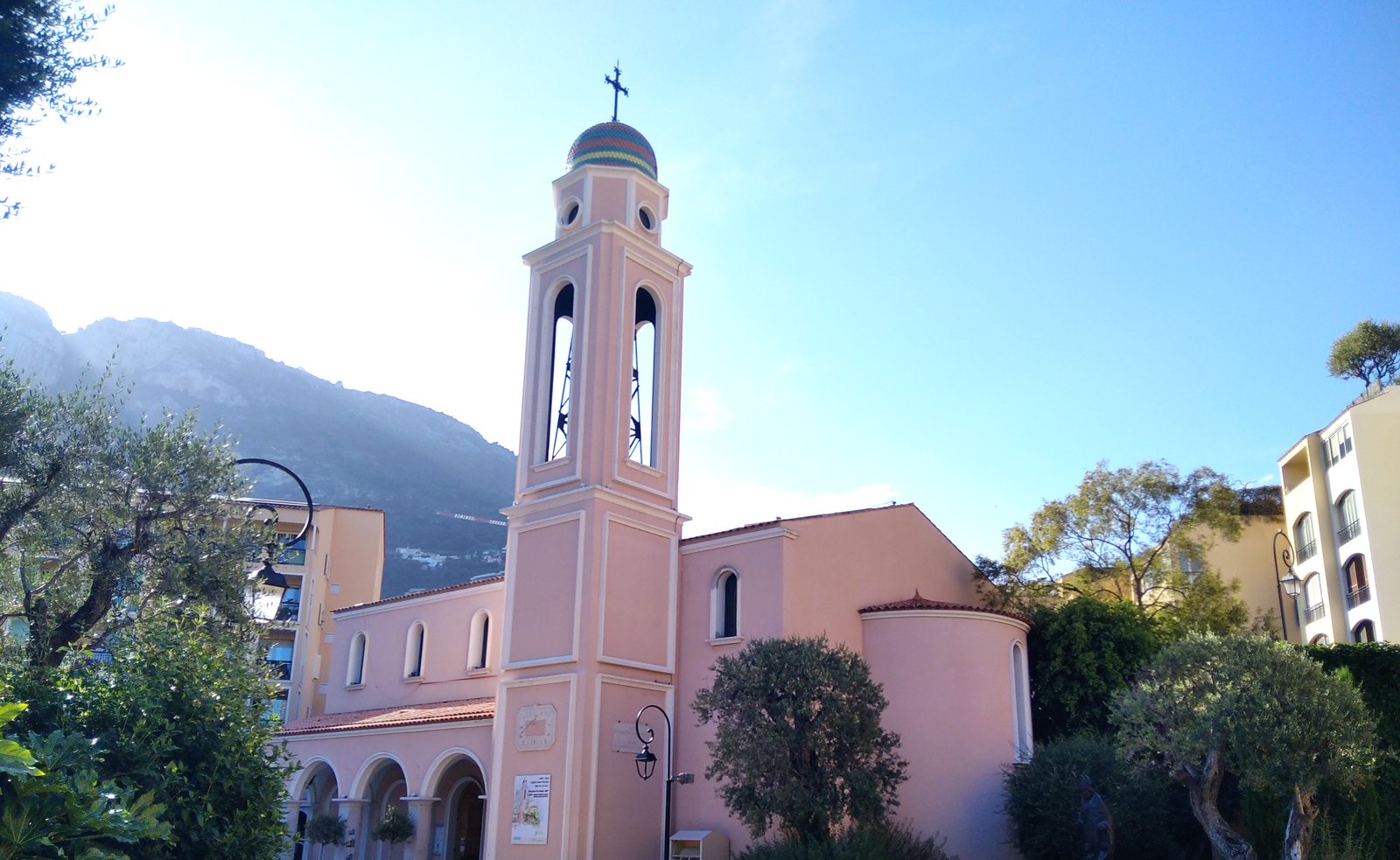 Historic church on the French Riviera