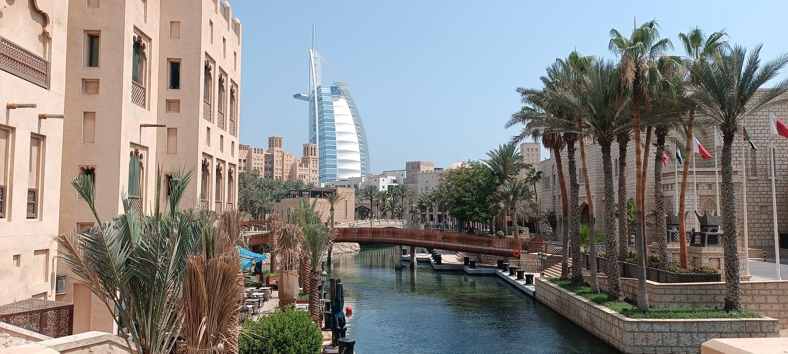Burj Al Arab viewed from Madinat Jumeirah